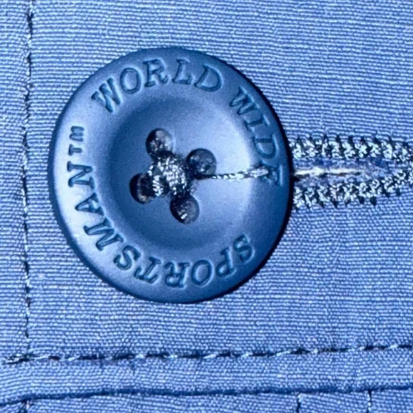 World Wide Sportsman-Bass Pro Shops Navy Nylon hiking skort SZ 2 tennis outdoor - Picture 8 of 11